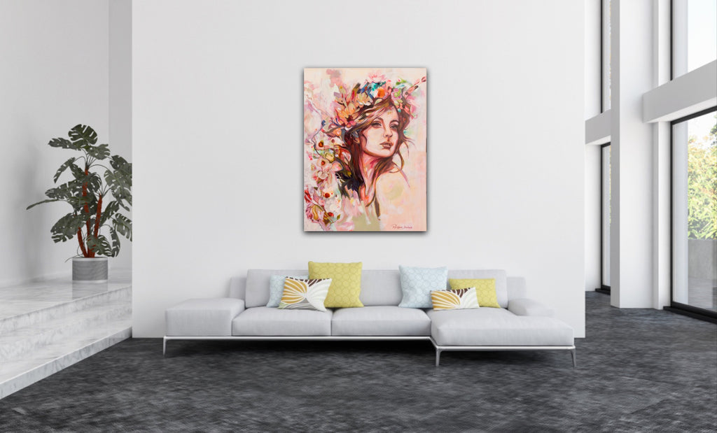 Resilient beauty-The portrait of emotions | Original Painting