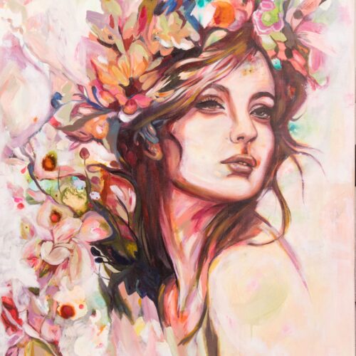 Resilient beauty-The portrait of emotions | Original Painting by Tabassum Malani